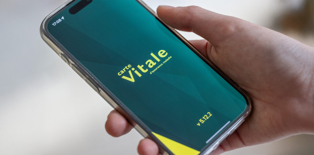 Application carte vitale compatible avec Medilink